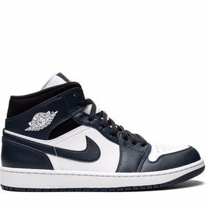 Jordan Air Jordan 1 Mid "Armory Navy" Nike Sneakers Mens Size 9 New w/ Tags